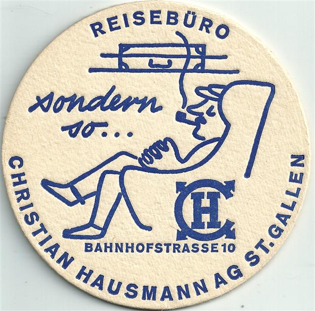 sankt gallen sg-ch hausmann 1b (rund210-sondern so-blau)